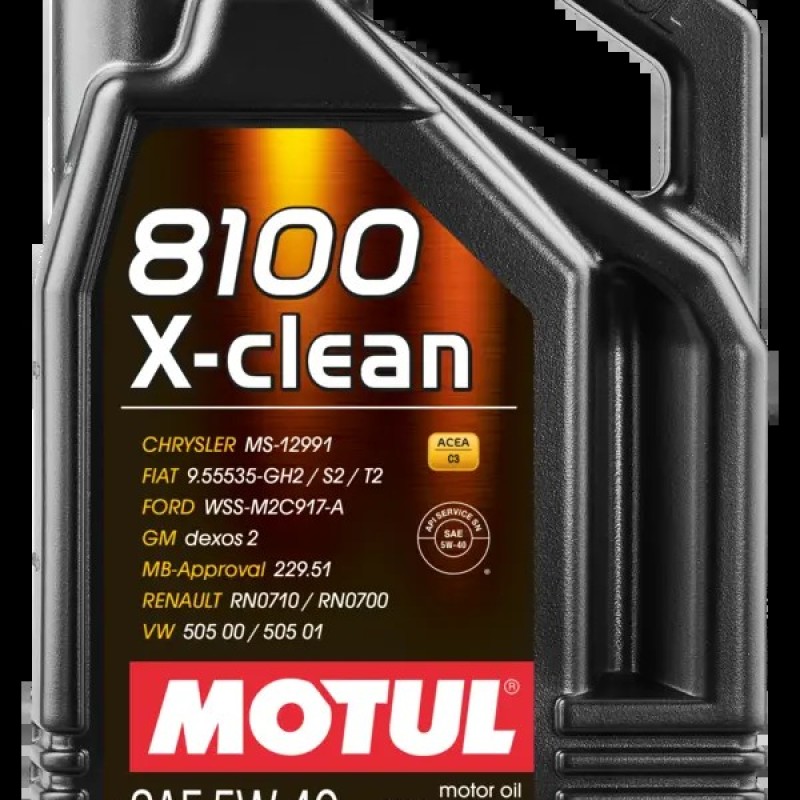 MOTUL 8100 X-CLEAN C3 5W40 5L MOTUL 8100 X-CLEAN C3 5W40 5L
