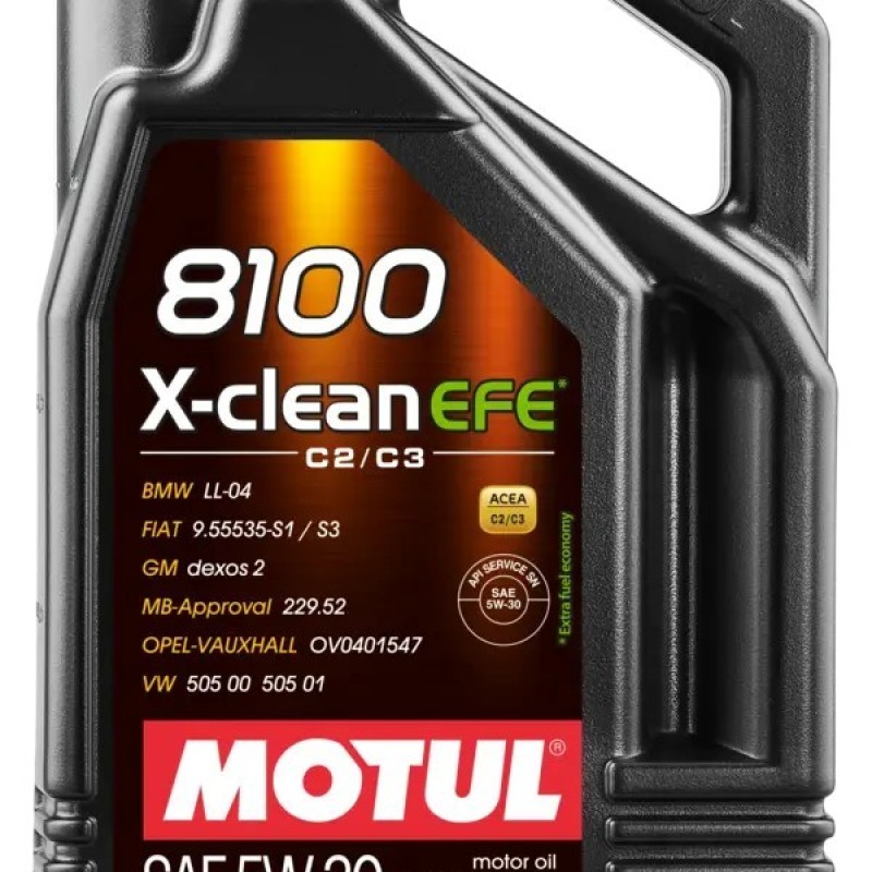 MOTUL 8100 X-CLEAN EFE 5W30C2/C3 5L