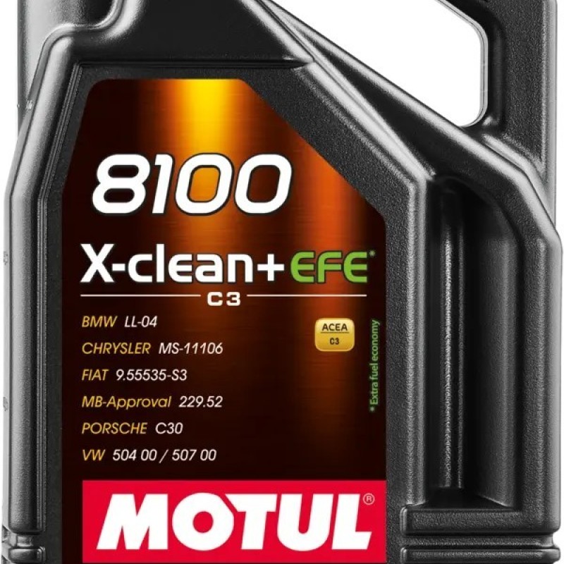 MOTUL 8100 X-CLEAN+EFE 0W30 5L MOTUL 8100 X-CLEAN+EFE 0W30 5L