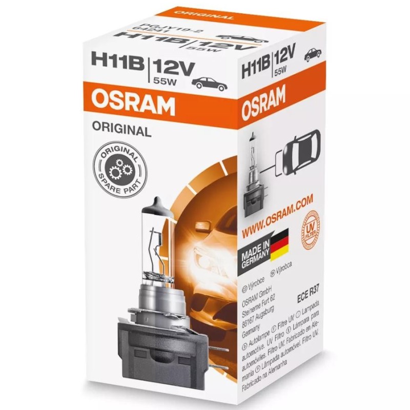 OSRAM H11B 12V 55W PGJY19-2 OSRAM H11B 12V 55W PGJY19-2