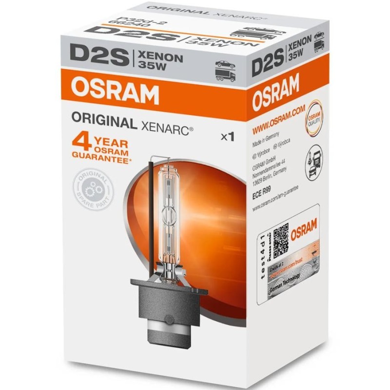 OSRAM XENON 35W D2S P32D-2 OSRAM XENON 35W D2S P32D-2