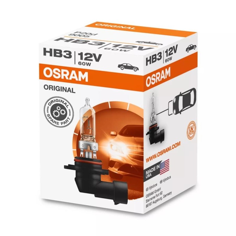 OSRAM HB3 12V 60W P20d OSRAM HB3 12V 60W P20d