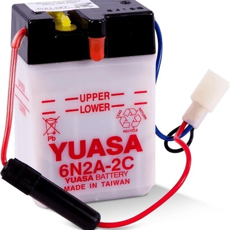 BATERIA MOTO 6V 2A 70X47X106 +D
