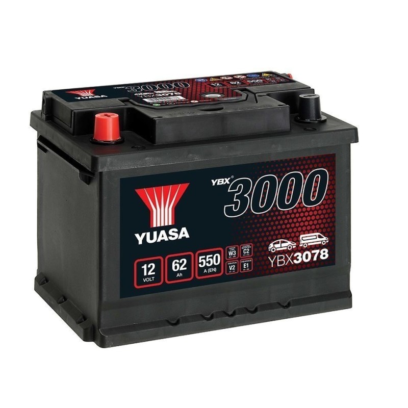 BATERIA 62AH 550A +I 243X175X190 B3