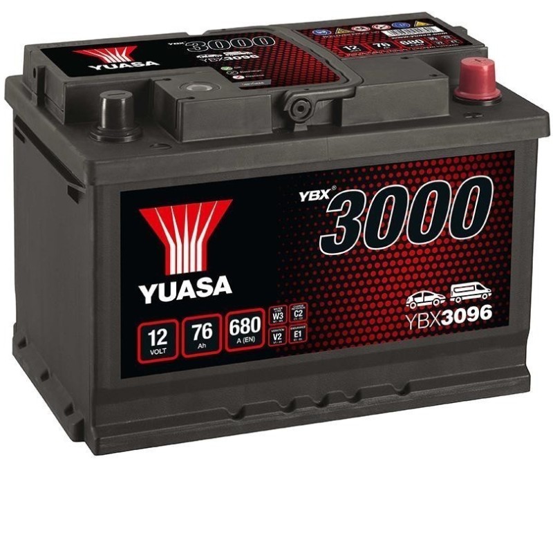 BATERIA 76AH 680A +D 278X175X190 B3