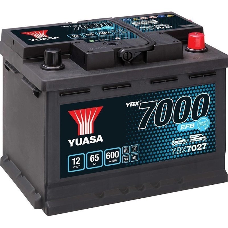 BATERIA 65AH 600A +D 242X175X190 B3