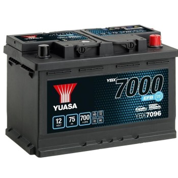 BATERIA 75AH 700A +D 278X175X190 B3