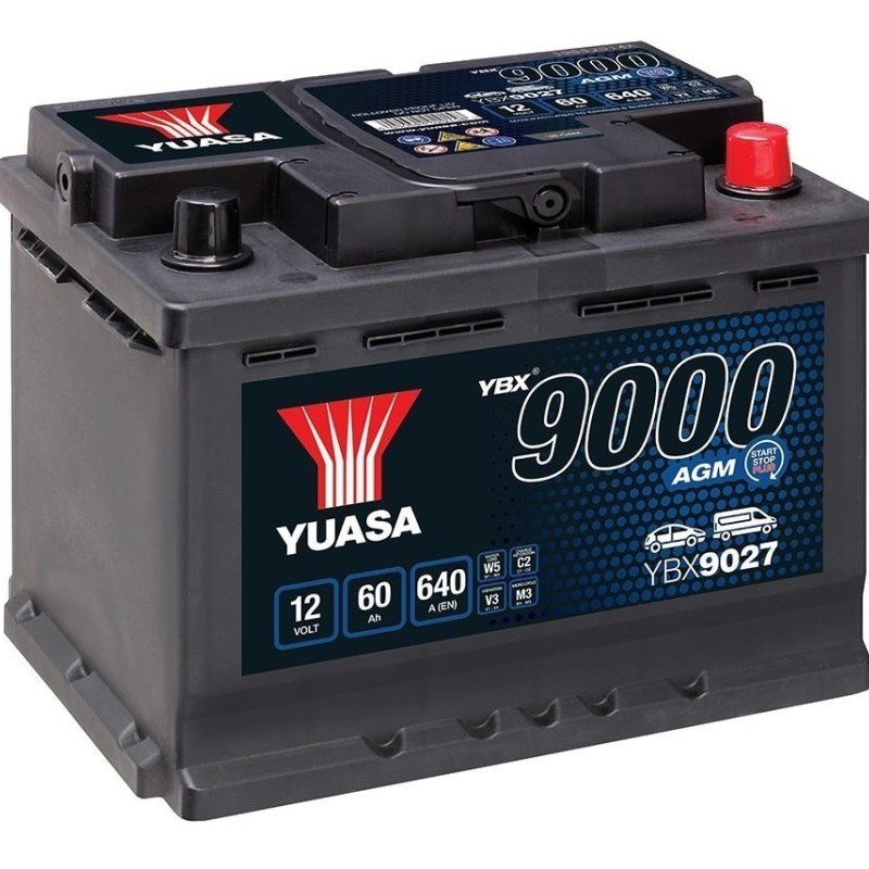 BATERIA 60AH 640A +D 242X175X190 B3
